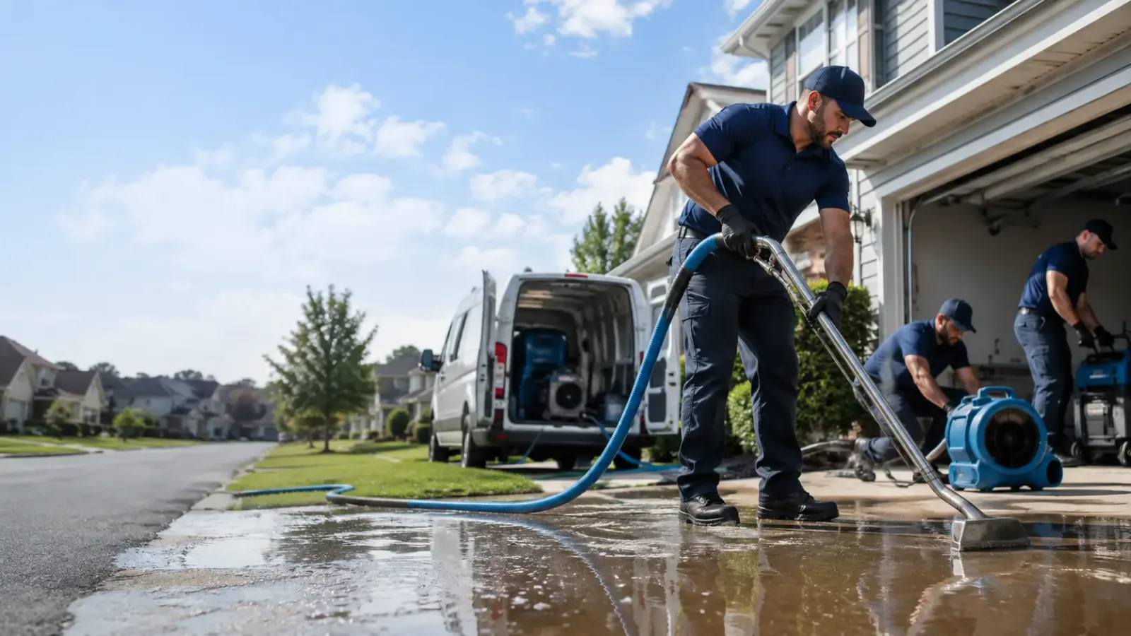 Flood Damage Restoration in North Newton, KS